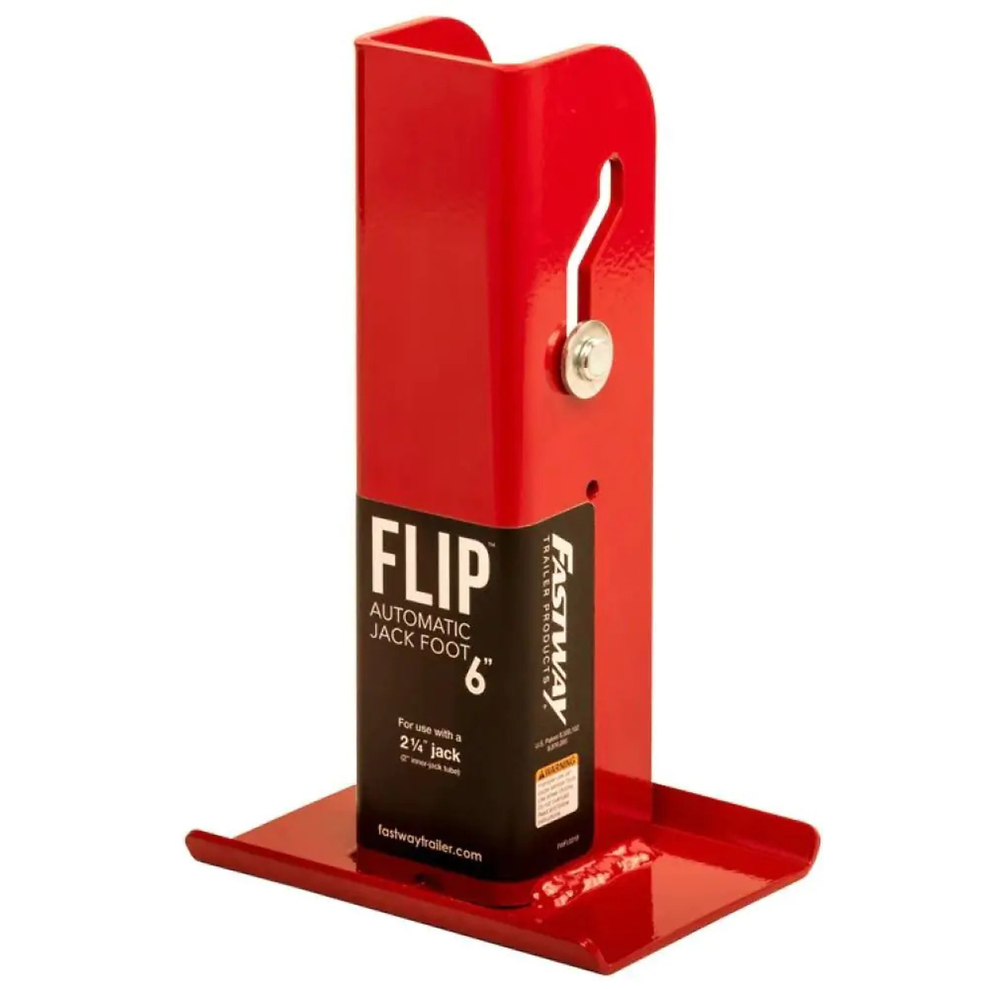 Progress Mfg. Fastway Flip Automatic Folding Jack Foot — 6in., Fits 2in. Diameter Inner Jack Tubes, Model# 88-00-6500